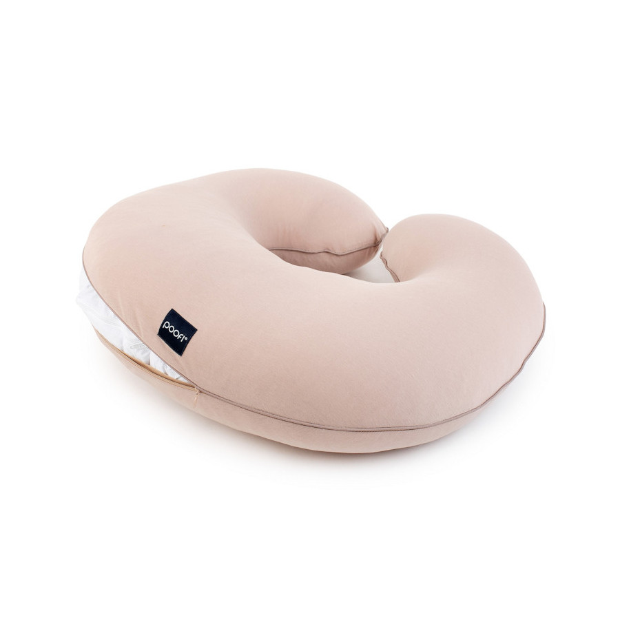 Poofi Poduszka do karmienia bawełniana Organic Nugat