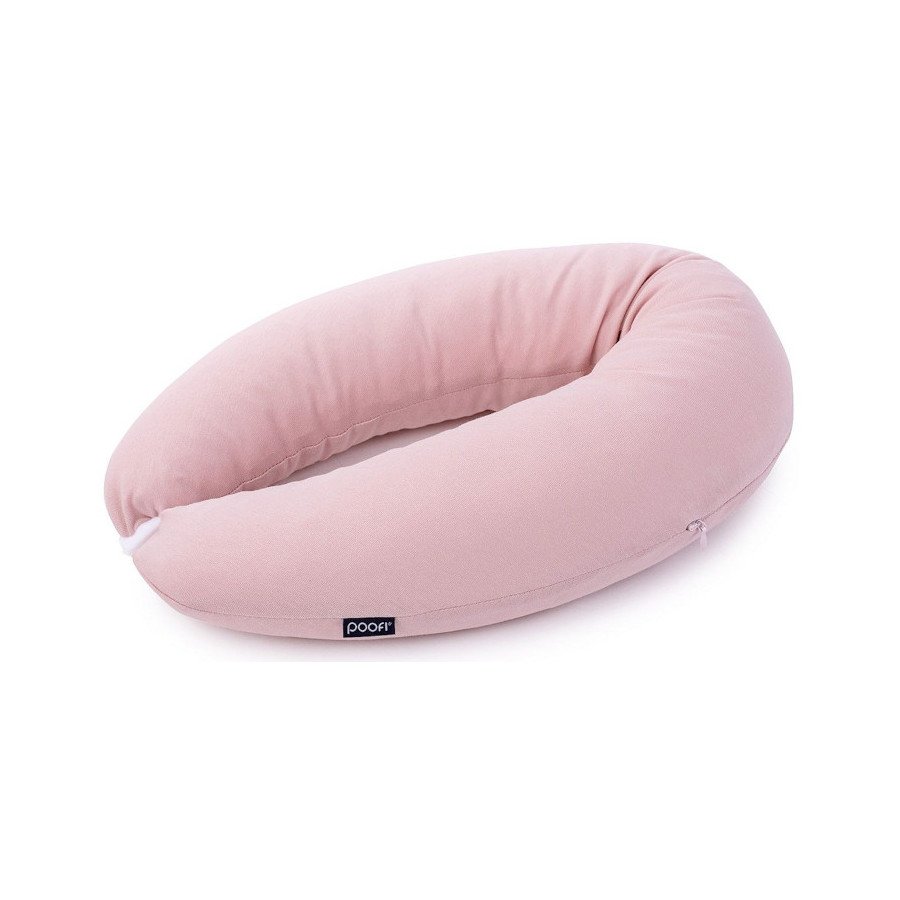 Poofi Poduszka stabilizująca bawełniana wałek Dusty Blue