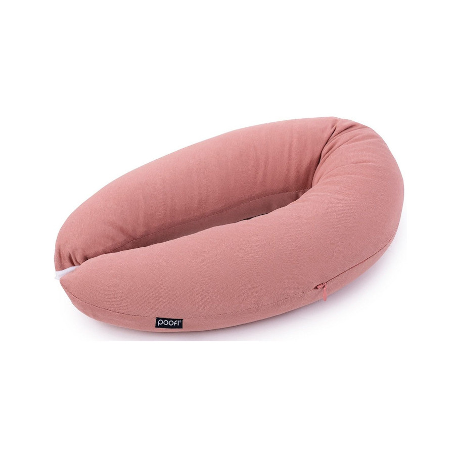 Poofi Poduszka stabilizująca bawełniana wałek Latte