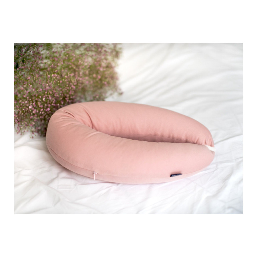 Poofi Poduszka stabilizująca bawełniana wałek Nugat