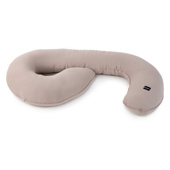 Poofi Poduszka ciążowa do spania bawełniana Organic Light Grey
