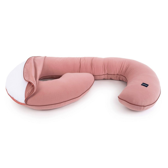 Poofi Poduszka ciążowa do spania bawełniana Organic Nugat