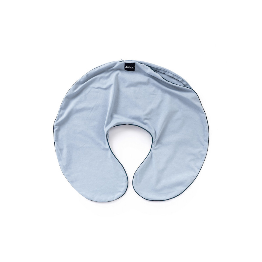 Poofi Pokrowiec na Poduszka do karmienia bawełniany Szary