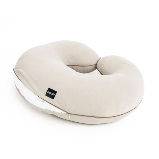 Poofi Pokrowiec na Poduszka do karmienia bawełniany Musztarda