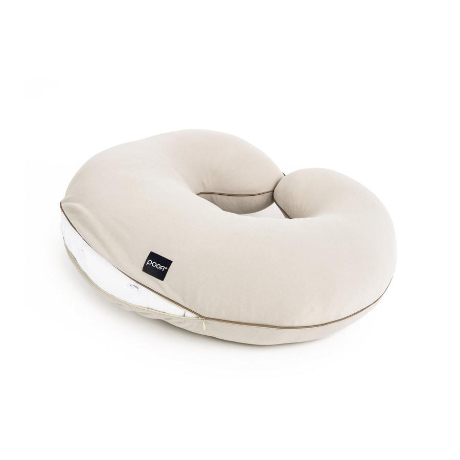 Poofi Pokrowiec na Poduszka do karmienia bawełniany Musztarda