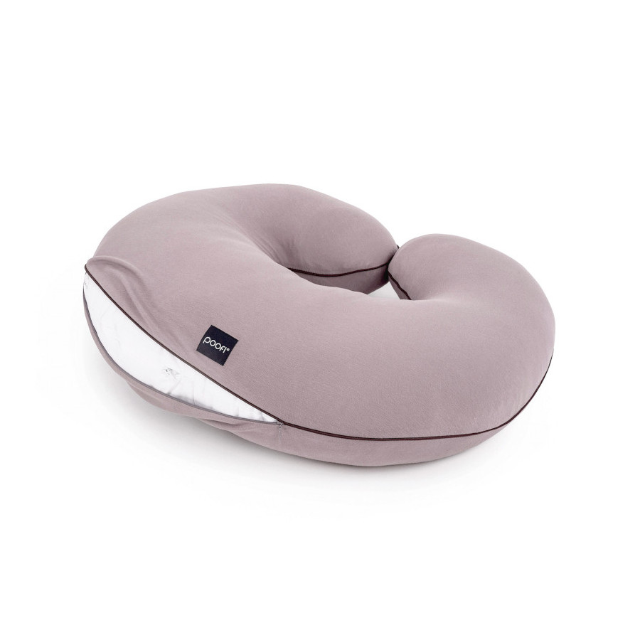 Poofi Pokrowiec na Poduszka do karmienia bawełniany Nugat