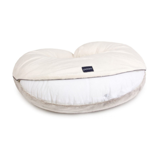 Poofi Pokrowiec na Poduszka do karmienia bawełniany Piwonia