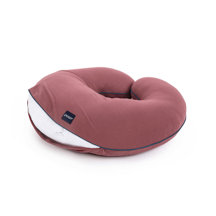 Poofi Pokrowiec na Poduszka do karmienia bawełniany Szałwia