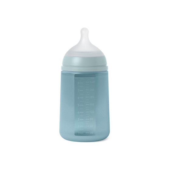 Suavinex Butelka Silikonowa antykolkowa SX PRO 240 ml smoczek M 3m+