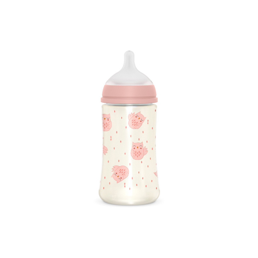 Suavinex Butelka antykolkowa SX PRO 270 ml smoczek M 3m+ Bonhomia