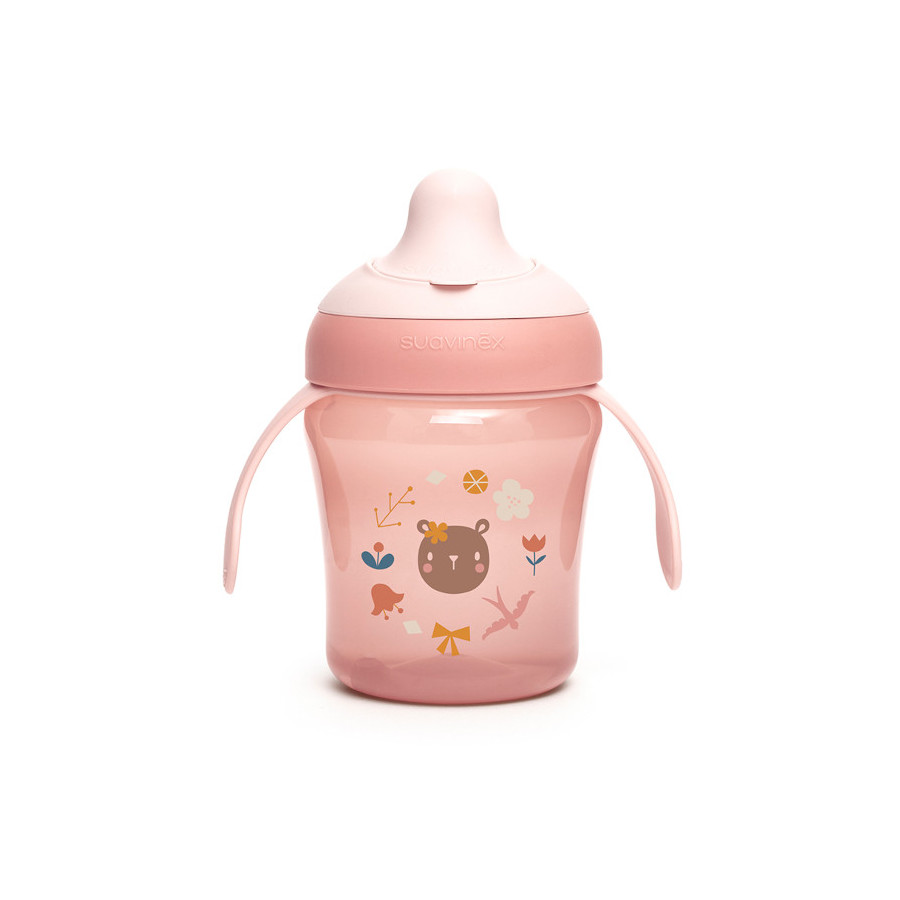 Suavinex Kubek niekapek 200ml skuteczna nauka picia bez rozlewania