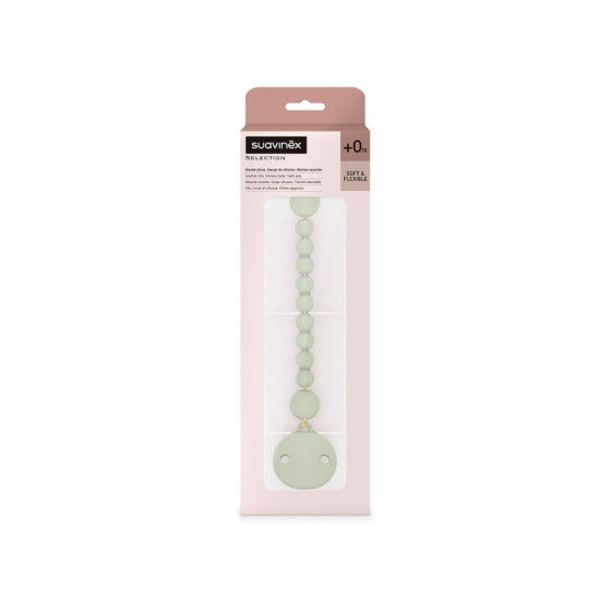 Suavinex silikonowy klips zawieszka na smoczek Colour Essence