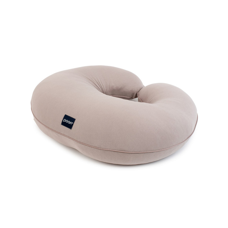 Poofi Poduszka do karmienia bawełniana Organic Blue