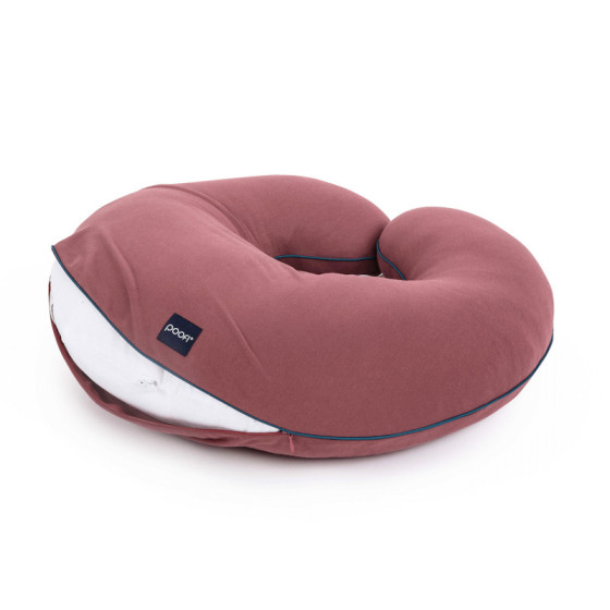 Poofi Poduszka do karmienia bawełniana Organic Blue