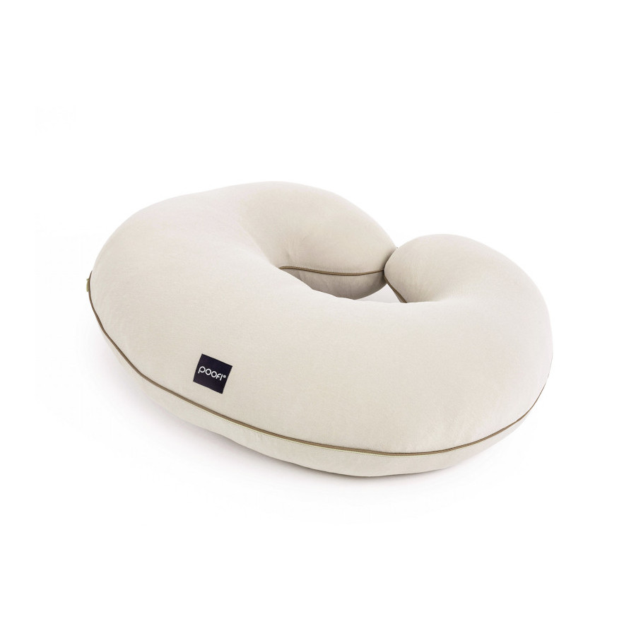 Poofi Poduszka do karmienia bawełniana Organic Blue