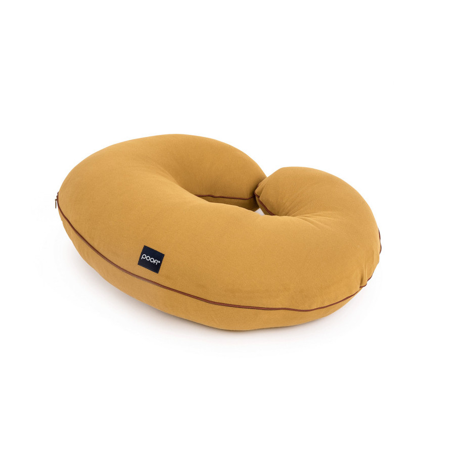 Poofi Poduszka do karmienia bawełniana Organic Blue