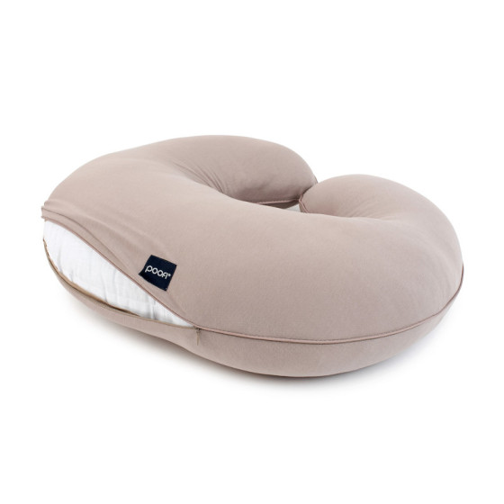 Poofi Poduszka do karmienia bawełniana Organic Róża