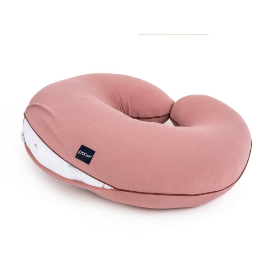 Poofi Poduszka do karmienia bawełniana Organic Jasno Szary