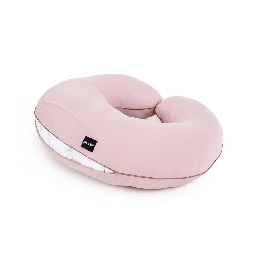 Poofi Poduszka do karmienia bawełniana Organic Jasno Szary