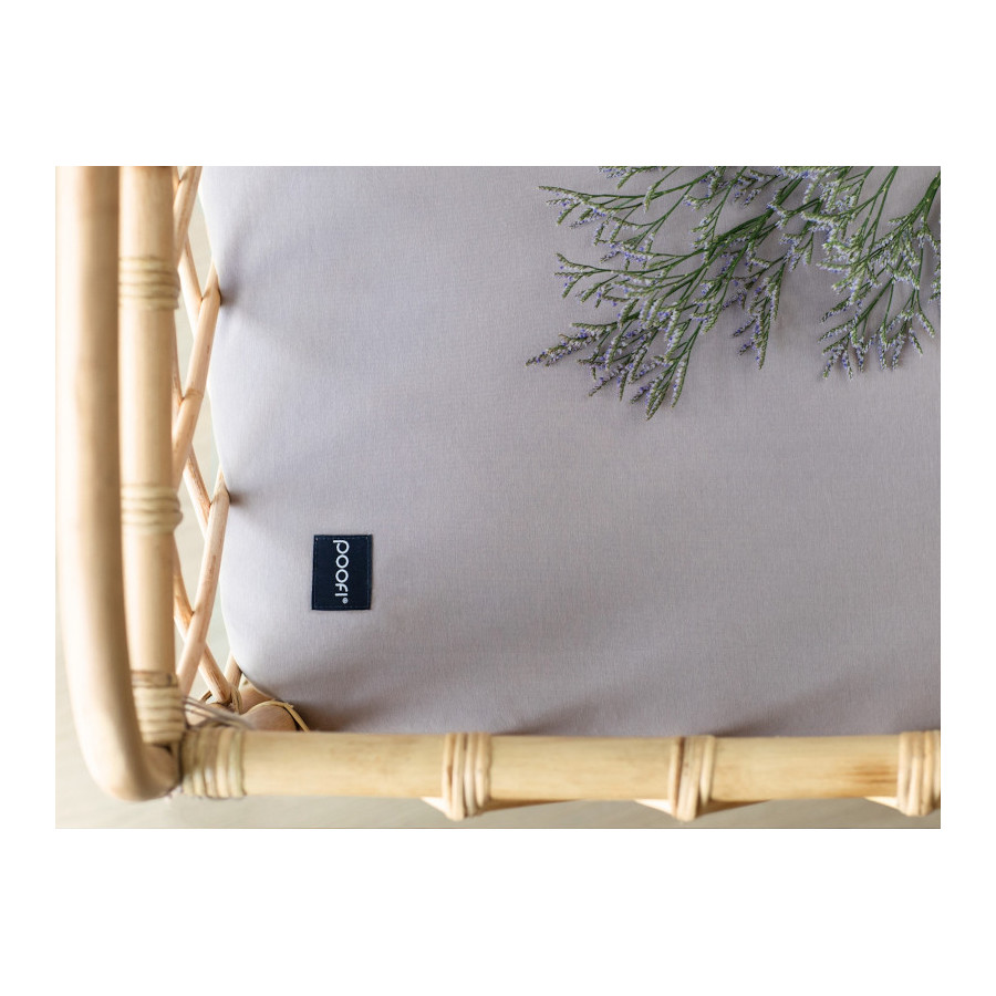 Poofi Prześcieradło Bawełniane Organiczne materac 70x140cm Lawenda