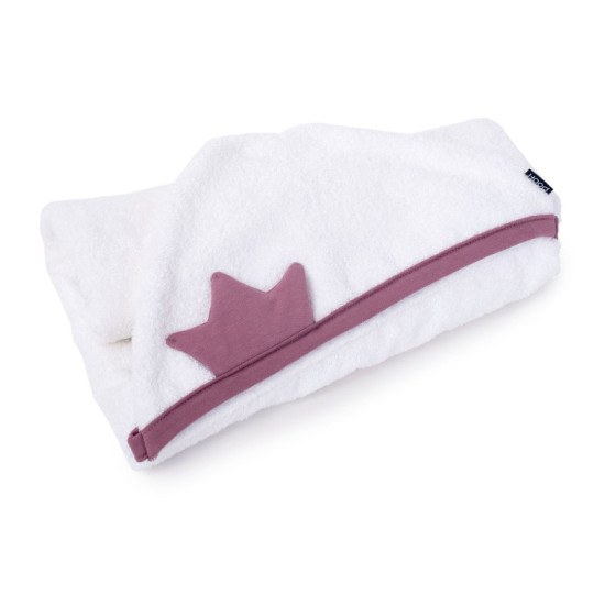 Poofi Ręcznik kąpielowy okrycie frotte bawełna 130x70cm Piwonia