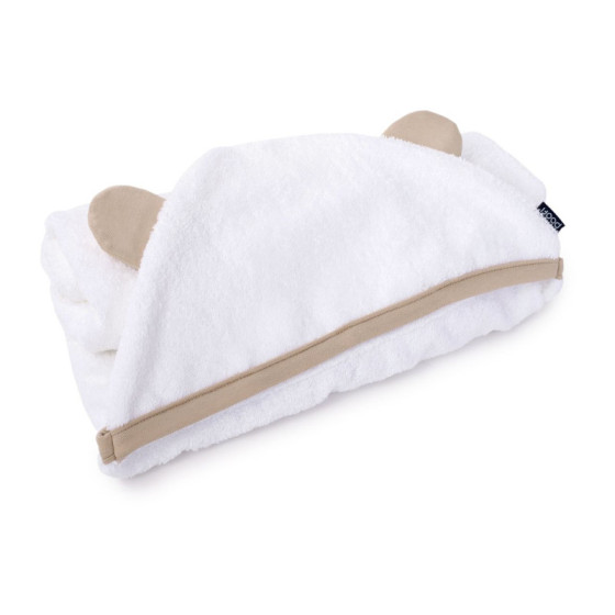 Poofi Ręcznik kąpielowy okrycie frotte bawełna 130x70cm Piwonia