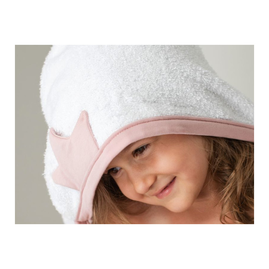 Poofi Ręcznik kąpielowy okrycie frotte bawełna 130x70cm Fiołek