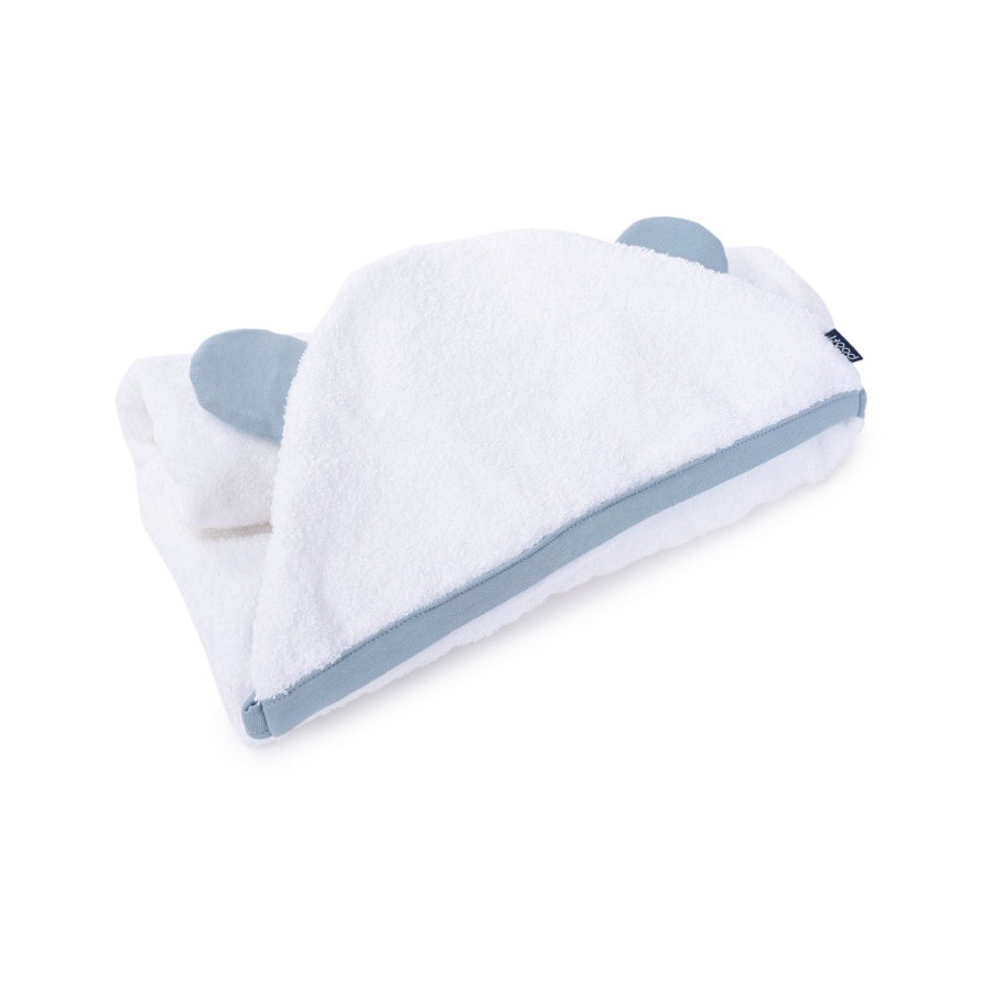 Poofi Ręcznik kąpielowy okrycie frotte bawełna 130x70cm Petrol