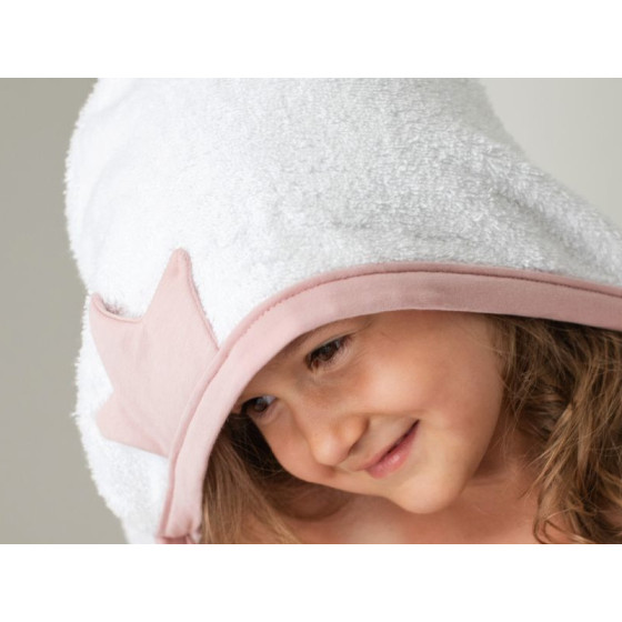 Poofi Ręcznik kąpielowy okrycie frotte bawełna 130x70cm Blue