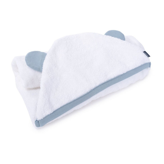 Poofi Ręcznik kąpielowy okrycie frotte bawełna 130x70cm Nugat