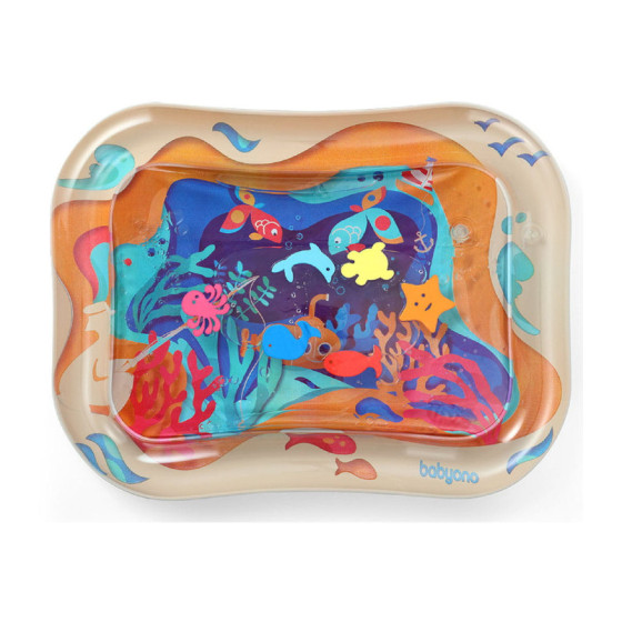 Babyono dmuchana mata wodna sensoryczna 66x50cm