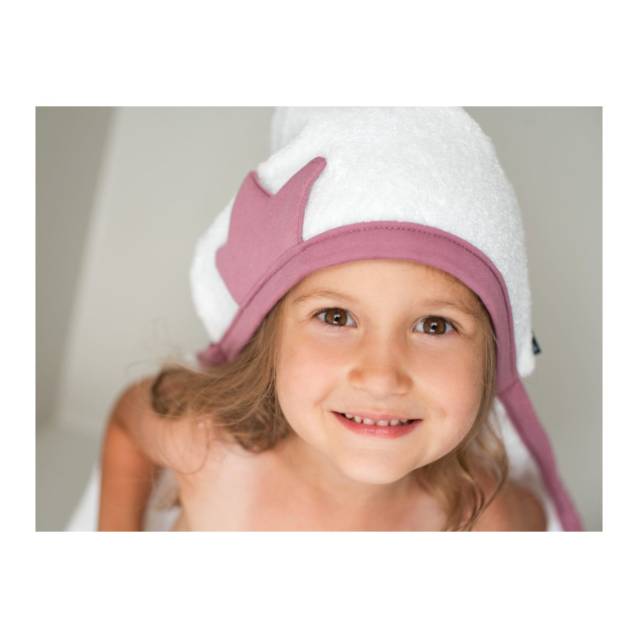 Poofi Myjka kąpielowa bawełniana frotte Dusty Blue