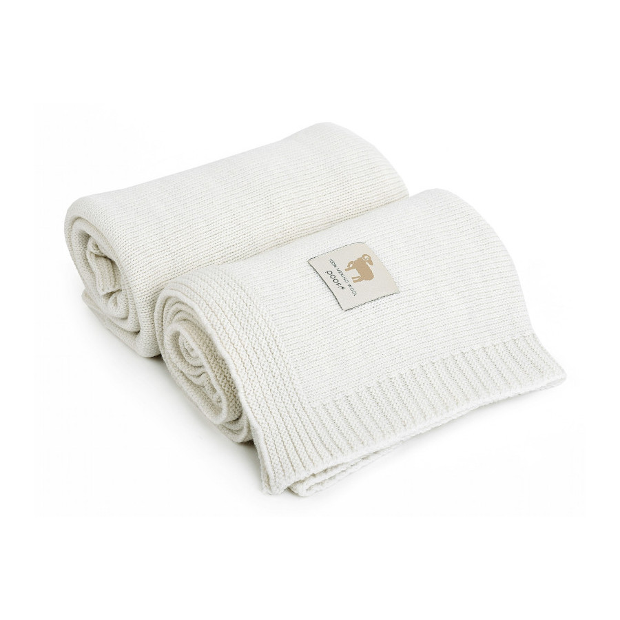 Poofi Kocyk wełniany Merino z wełny merynosa 80x100cm