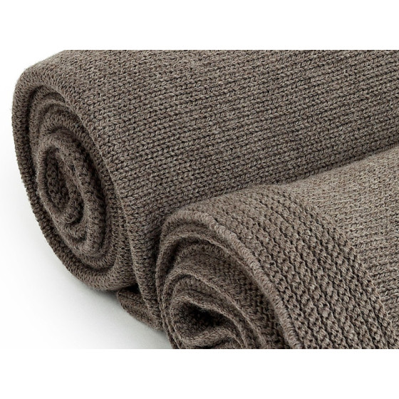 Poofi Kocyk wełniany Merino z wełny merynosa 80x100cm