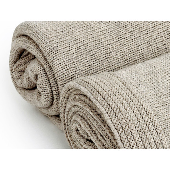 Poofi Kocyk wełniany Merino z wełny merynosa 80x100cm