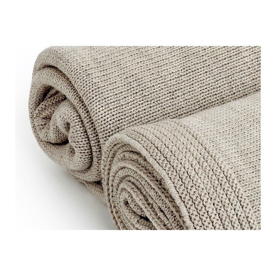 Poofi Kocyk wełniany Merino z wełny merynosa 80x100cm