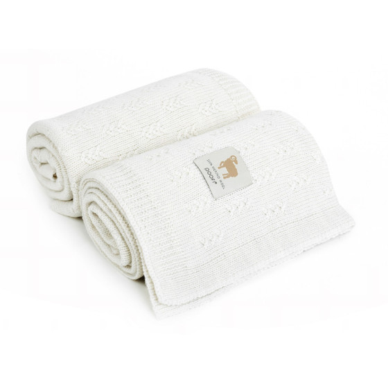 Poofi Kocyk wełniany Merino z wełny merynosa 80x100cm