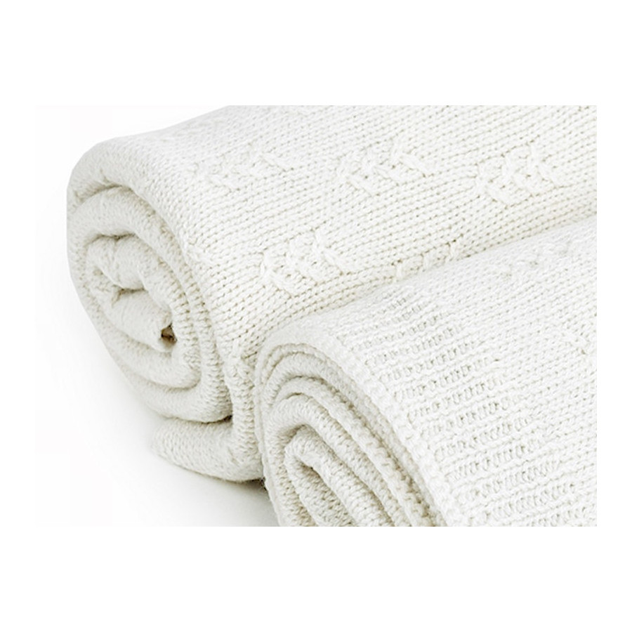 Poofi Kocyk wełniany Merino z wełny merynosa 80x100cm