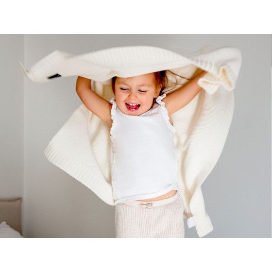 Poofi Kocyk bambusowy Pure 80x100cm zapewnia bardzo dobre właściwości