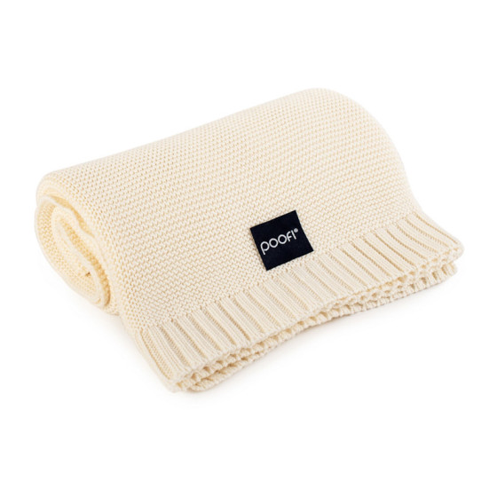 Poofi Kocyk bambusowy Pure 80x100cm zapewnia bardzo dobre właściwości