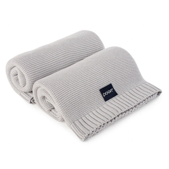 Poofi Kocyk bambusowy Pure 80x100cm zapewnia bardzo dobre właściwości