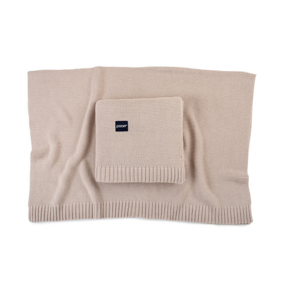 Poofi Kocyk bambusowy Pure 80x100cm zapewnia bardzo dobre właściwości