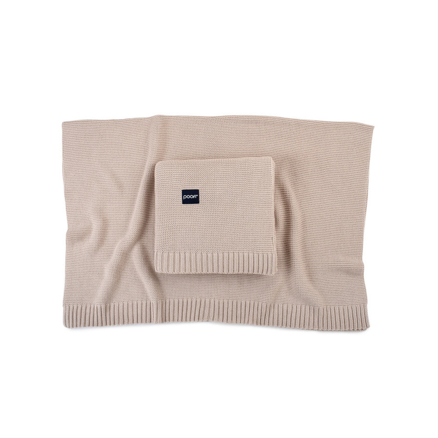 Poofi Kocyk bambusowy Pure 80x100cm zapewnia bardzo dobre właściwości