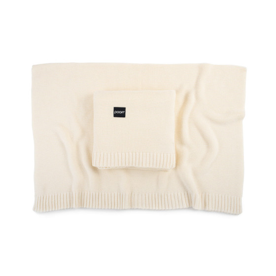 Poofi Kocyk bambusowy Pure 80x100cm zapewnia bardzo dobre właściwości