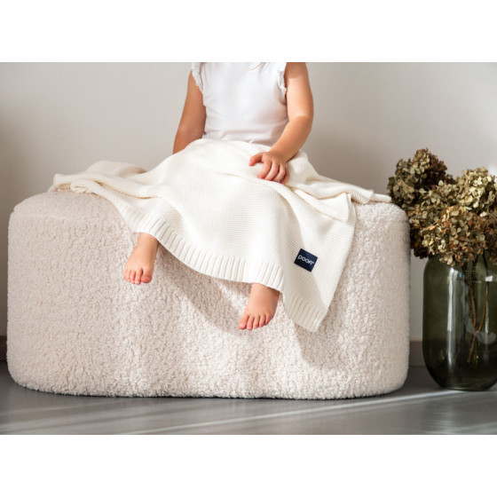 Poofi Kocyk bambusowy Pure 80x100cm zapewnia bardzo dobre właściwości