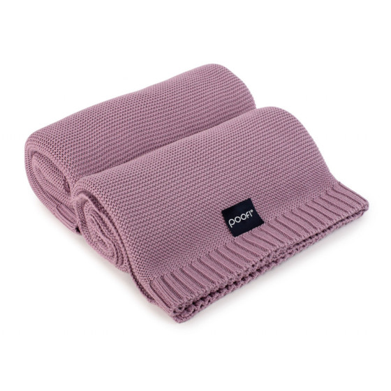 Poofi Kocyk bambusowy Pure 80x100cm zapewnia bardzo dobre właściwości